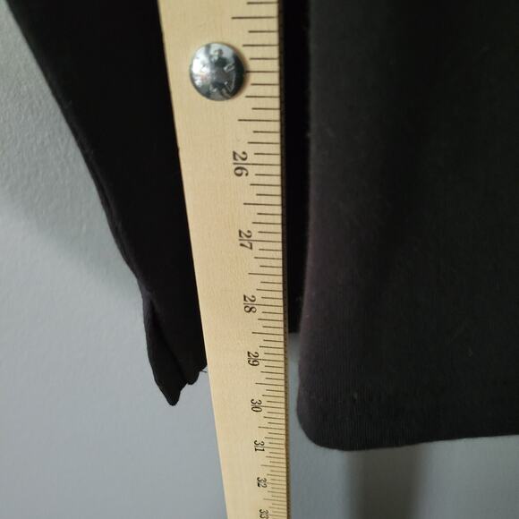 Quacker Factory Top Size 2X Black Rinestone Embellished Classy Bedazzled NEW - Picture 9 of 12